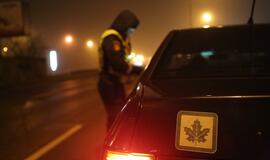 Policijos reidas šeštadienio vakarą