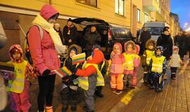 Atminimo laužas sausio 13-ajai prie Klaipėdos miesto savivaldybės