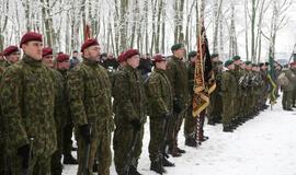 Žuvusiųjų pagerbimo ceremoniją prie paminklo 1923 m. sukilimo dalyviams