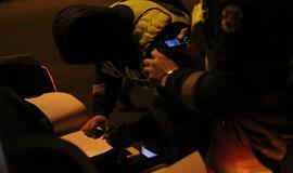 Policijos reidas šeštadienio vakarą