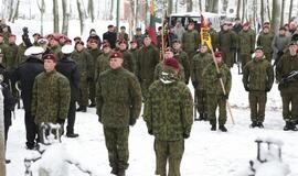 Žuvusiųjų pagerbimo ceremoniją prie paminklo 1923 m. sukilimo dalyviams