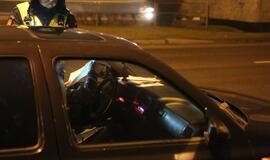 Policijos reidas šeštadienio vakarą