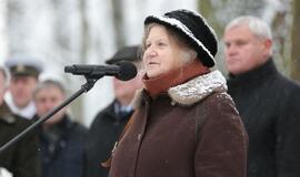 Žuvusiųjų pagerbimo ceremoniją prie paminklo 1923 m. sukilimo dalyviams