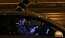 Policijos reidas šeštadienio vakarą