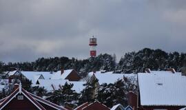 Grožis: ledo skulptūras Neringoje kuria pati gamta