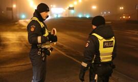Policijos reidas šeštadienio vakarą