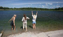 Prie Tolupio tvenkinio pastatai kol kas nedygs