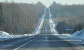 Pagrindiniai šalies keliai daugiausia sausi