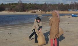 Šventojoje su More sudegintos negandos