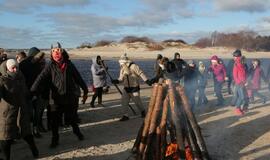 Šventojoje su More sudegintos negandos