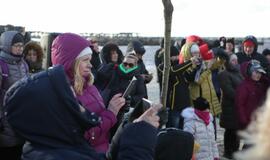 Šventojoje su More sudegintos negandos