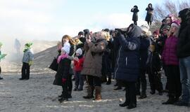 Šventojoje su More sudegintos negandos