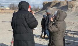 Šventojoje su More sudegintos negandos