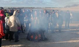 Šventojoje su More sudegintos negandos