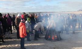 Šventojoje su More sudegintos negandos