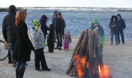 Šventojoje su More sudegintos negandos
