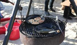 Šventojoje su More sudegintos negandos