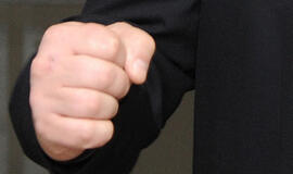 Klaipėdoje prie vaiko mušė sugyventinę