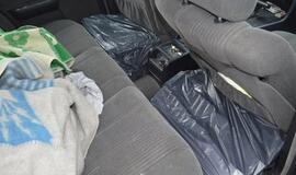 Kontrabandinius rūkalus gabenęs mažeikiškis nuo pasieniečių nepaspruko