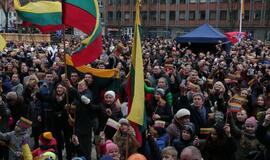 Kovo 11-osios minėjimas Atgimimo aikštėje