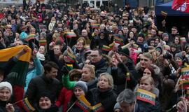 Kovo 11-osios minėjimas Atgimimo aikštėje