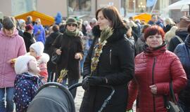 Jubiliejinėje Kaziuko mugėje - minios pirkėjų