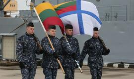 Lietuvos kariai išlydimi į misiją Viduržemio jūroje