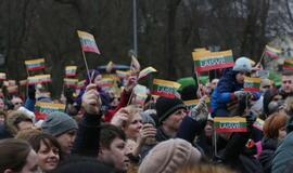 Kovo 11-osios minėjimas Atgimimo aikštėje