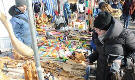 Jubiliejinėje Kaziuko mugėje - minios pirkėjų