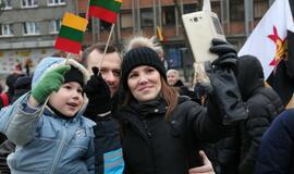 Kovo 11-osios minėjimas Atgimimo aikštėje