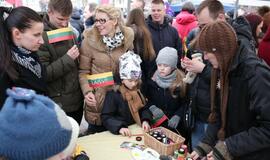 Kovo 11-osios minėjimas Atgimimo aikštėje