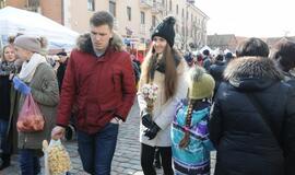 Jubiliejinėje Kaziuko mugėje - minios pirkėjų