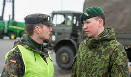 Klaipėdos uoste - Nyderlandų karių kovinė technika