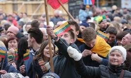 Kovo 11-osios minėjimas Atgimimo aikštėje