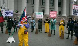 Rusniškiai reikalavo juos „sujungti su Lietuva“