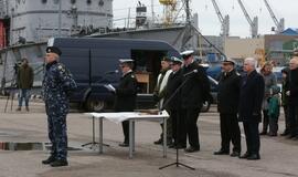 Lietuvos kariai išlydimi į misiją Viduržemio jūroje