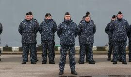 Lietuvos kariai išlydimi į misiją Viduržemio jūroje