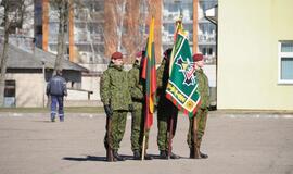 50-osios karių savanorių laidos prisiekimas