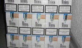 Radviliškyje sulaikė kontrabandinių cigarečių už 142 tūkst. eurų