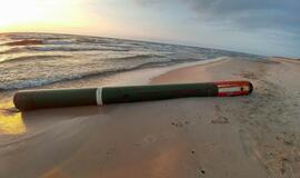 Pajūryje pasieniečiai rado rusišką torpedą