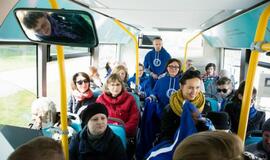 Klaipėdoje prisišvartavo „Muzė veža" autobusas