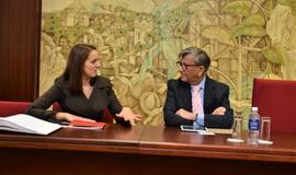 KU lankėsi Indijos garbės konsulas