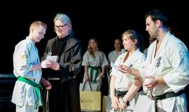 "Shodan" karatė mokykla pagerbė geriausius praėjusių metų sportininkus