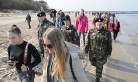 Pėsčiųjų žygis pajūriu „Gintaro kelias. Palanga – Šventoji“