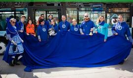 Klaipėdoje prisišvartavo „Muzė veža" autobusas