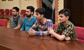 KU lankėsi Indijos garbės konsulas