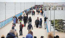 Margučių ridenimo čempionatas Palangoje