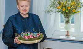 Prezidentė sveikina Lietuvos žmones