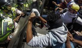 Venesuelos parlamento vadovas pranešė, kad per opozicijos protesto akciją buvo sužeista 50 žmonių