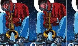 Naujas festivalio simbolis - siurrealistinis trimitininkas